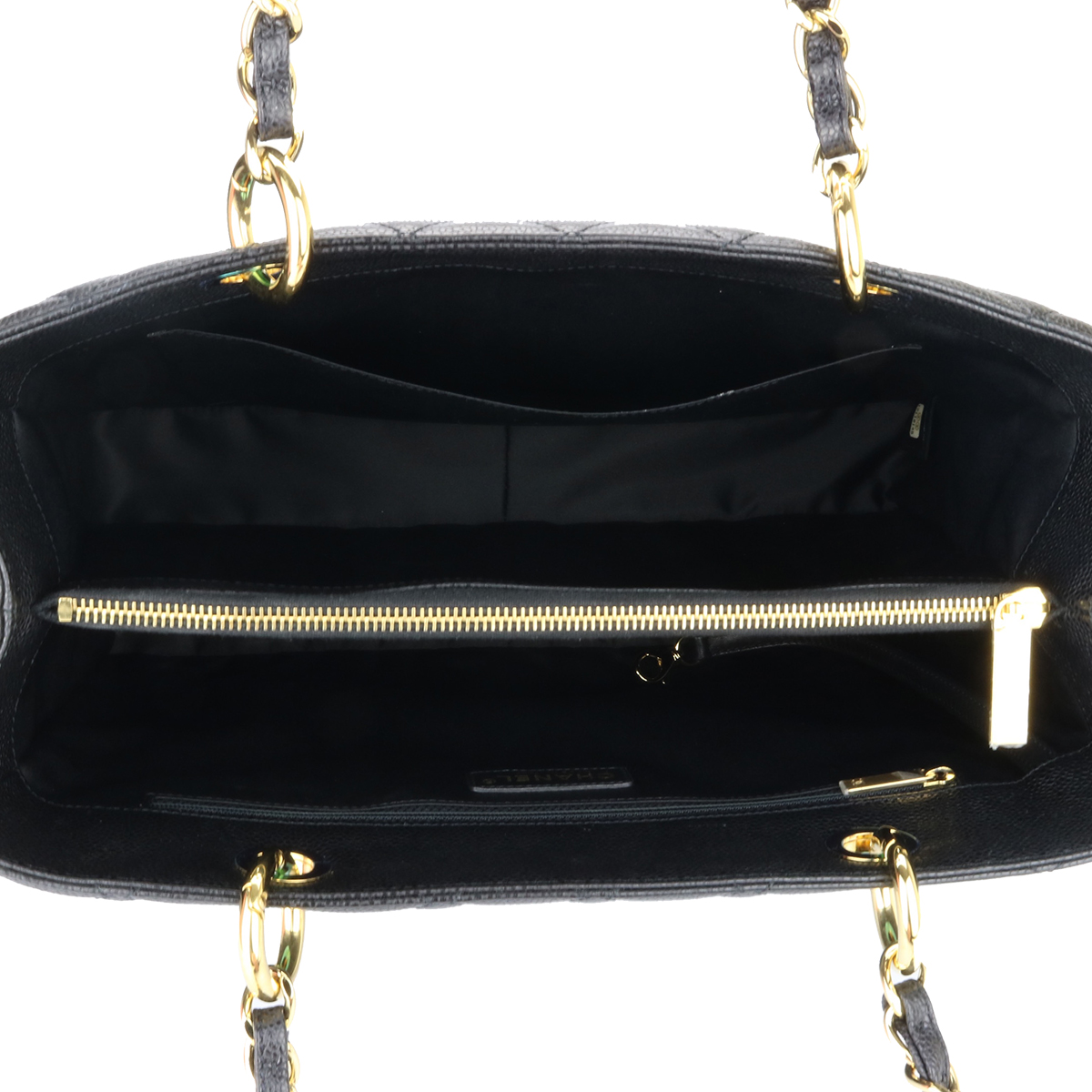 CHANEL Grand Shopping Tote (GST) Black Caviar Gold Hardware 2013 - BoutiQi  Bags