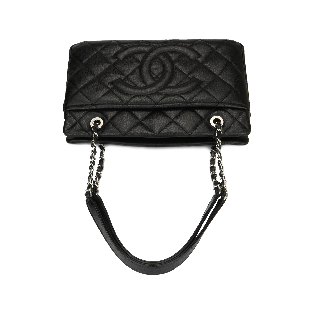 chanel timeless tote caviar