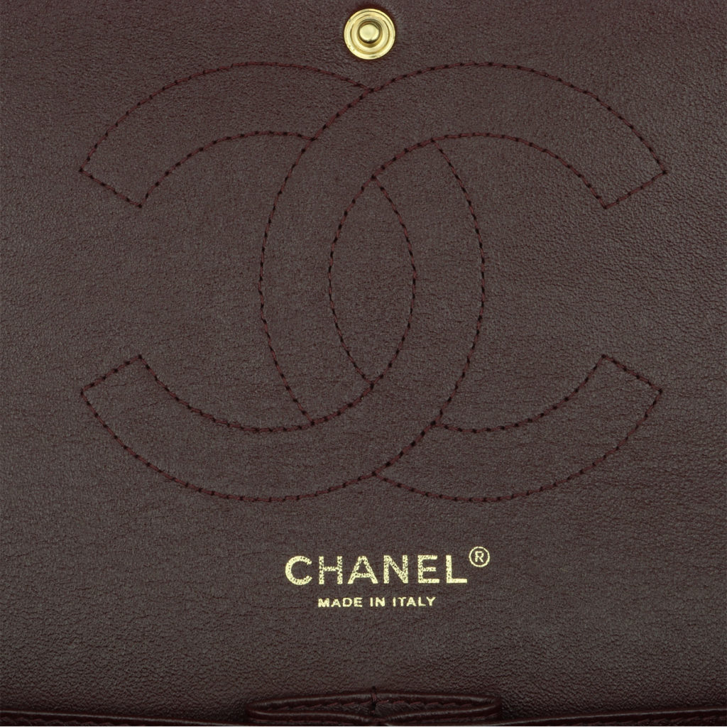 chanel jumbo caviar black gold