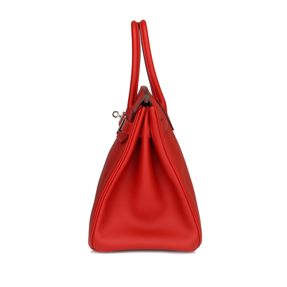 Hermes Birkin Bag 30cm Rouge Casaque Epsom Palladium Hardware