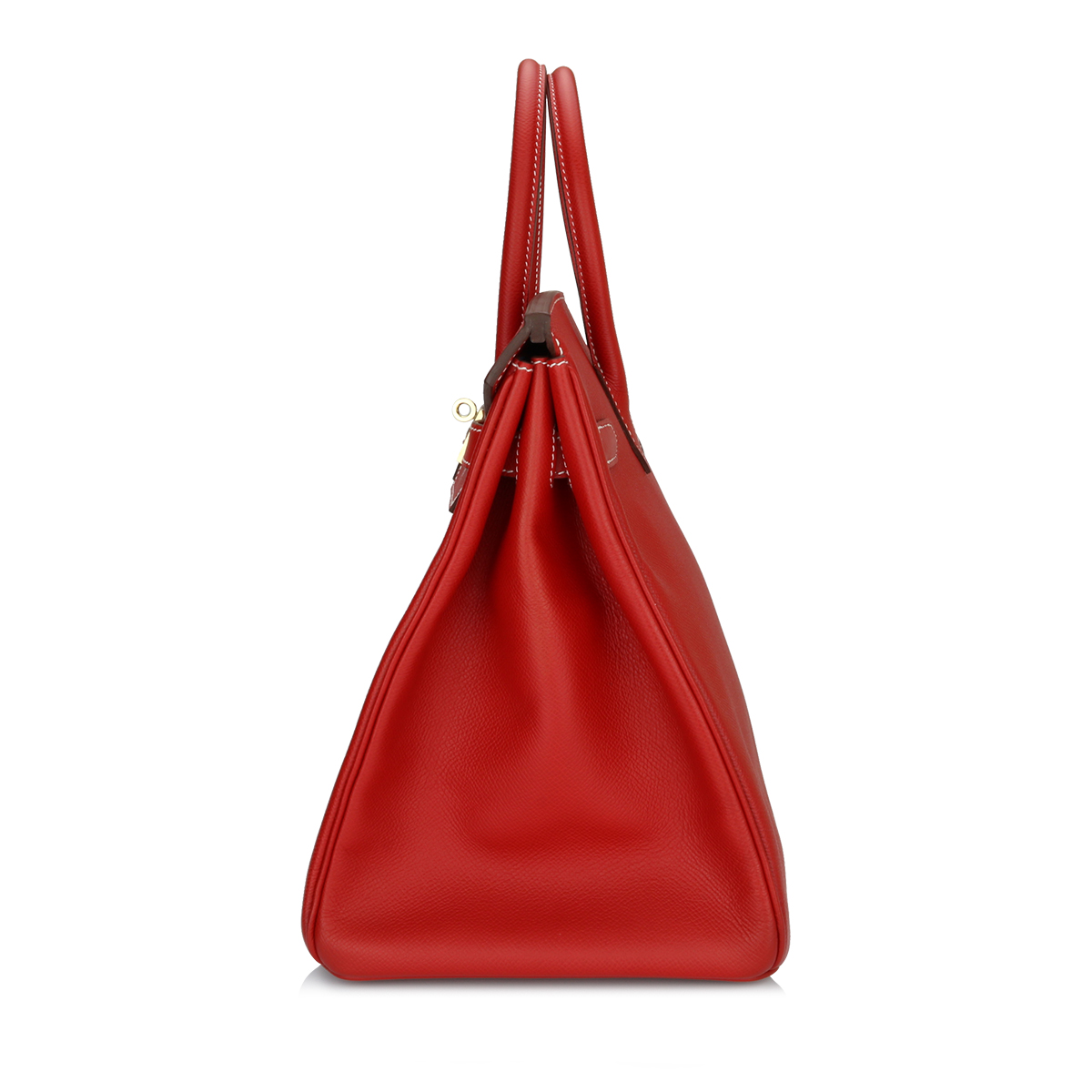 Hermès Birkin 35cm Candy Rouge Casaque/Bleu Thalassa Epsom Leather