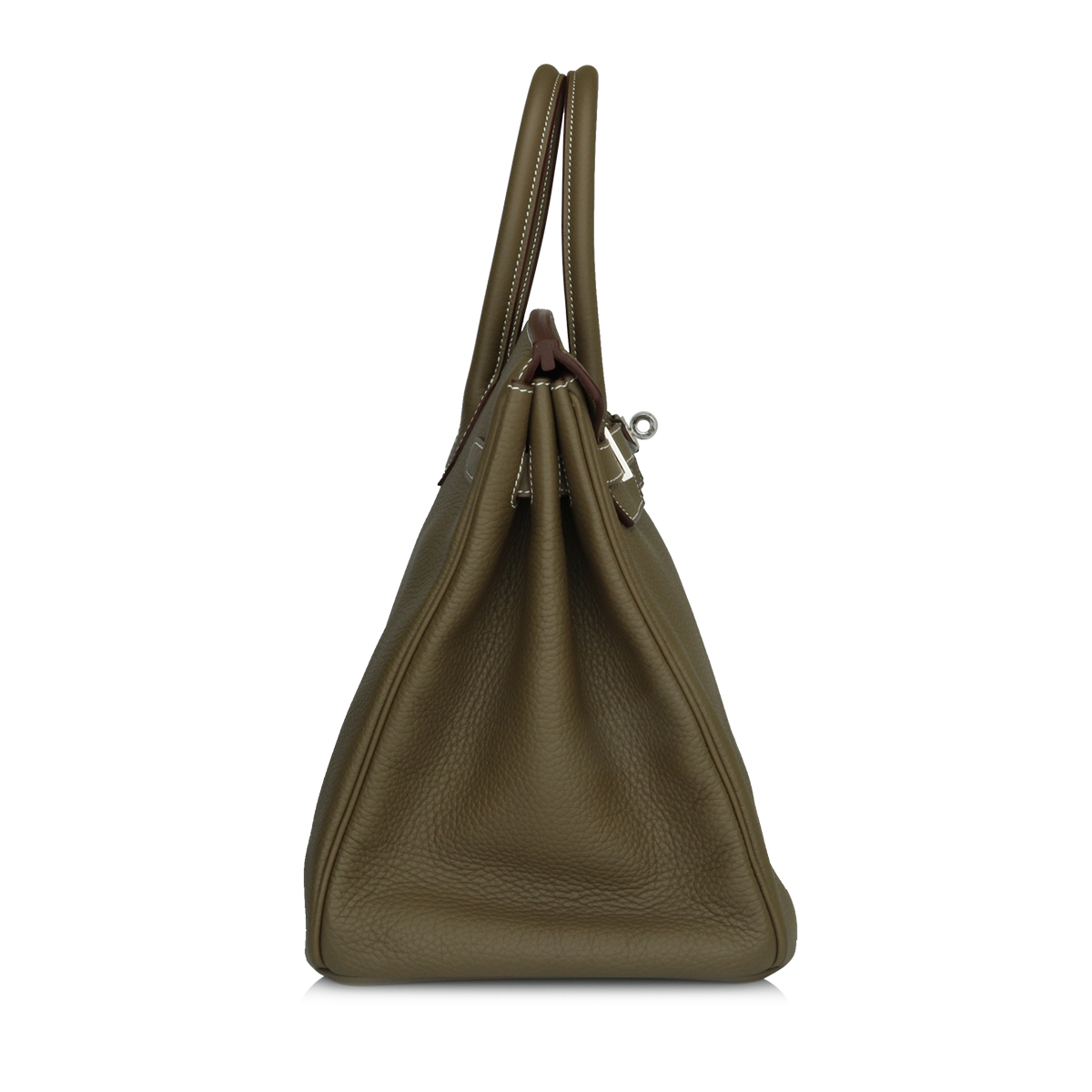 Hermès 35cm Anemone Togo leather Birkin bag sold at auction on 10th July