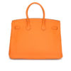 Hermès Birkin 35cm Orange Togo Leather with Gold Hardware Stamp N 2010 - Image 3