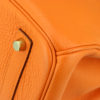 Hermès Birkin 35cm Orange Togo Leather with Gold Hardware Stamp N 2010 - Image 10