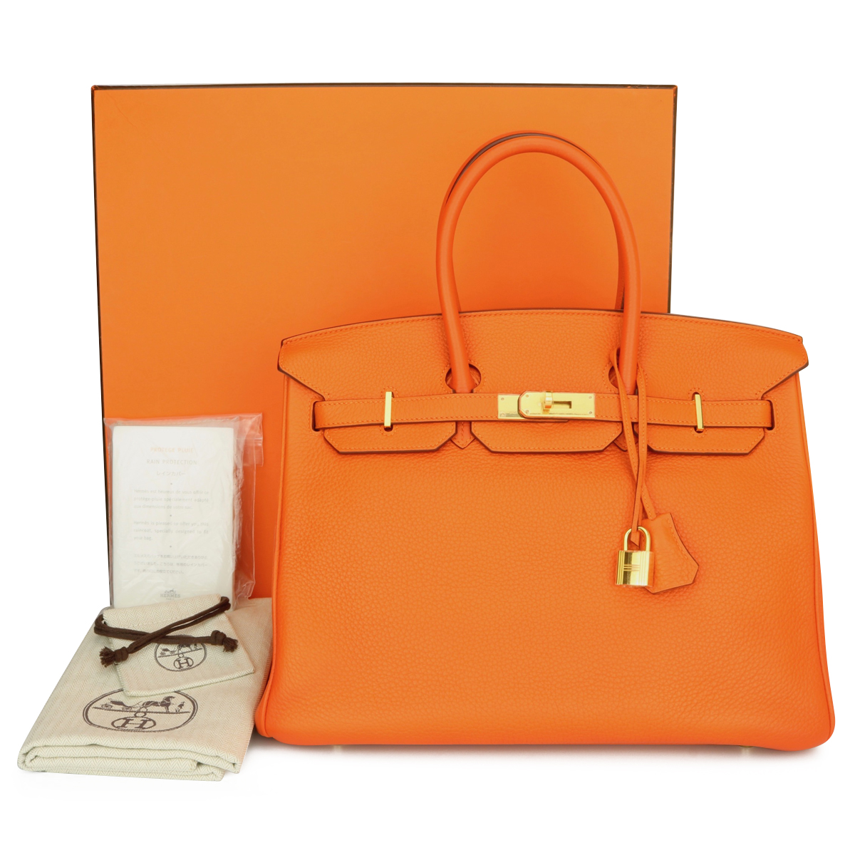 Chocolate Birkin 35cm in Togo Leather with Gold Hardware, 2010