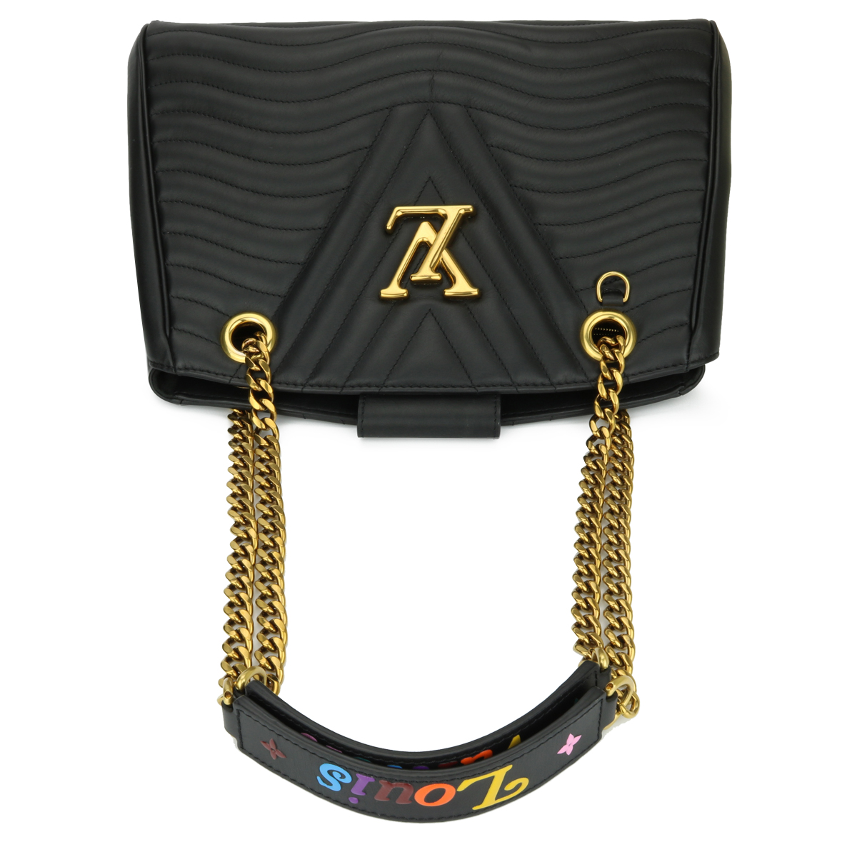 Louis Vuitton Very Chain Bag Whipstitch Leather at 1stDibs  lv very chain  bag, louis vuitton chain bag, louis vuitton black shoulder bag with gold  chain