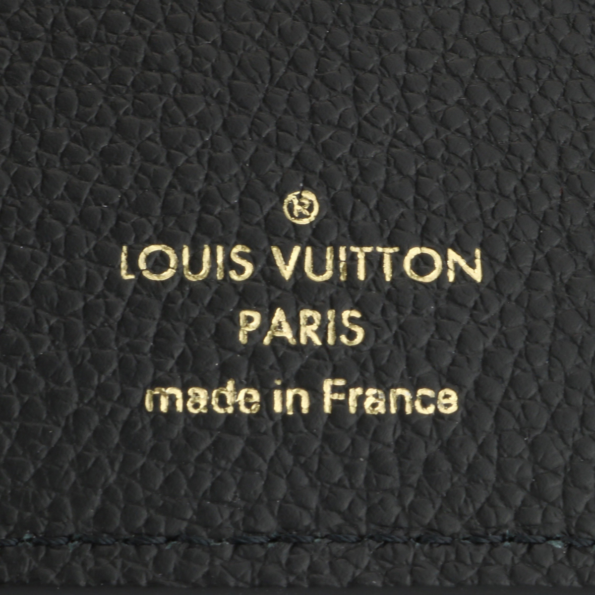 Louis Vuitton Victorine Wallet Monogram Empreinte Leather Black 2386631