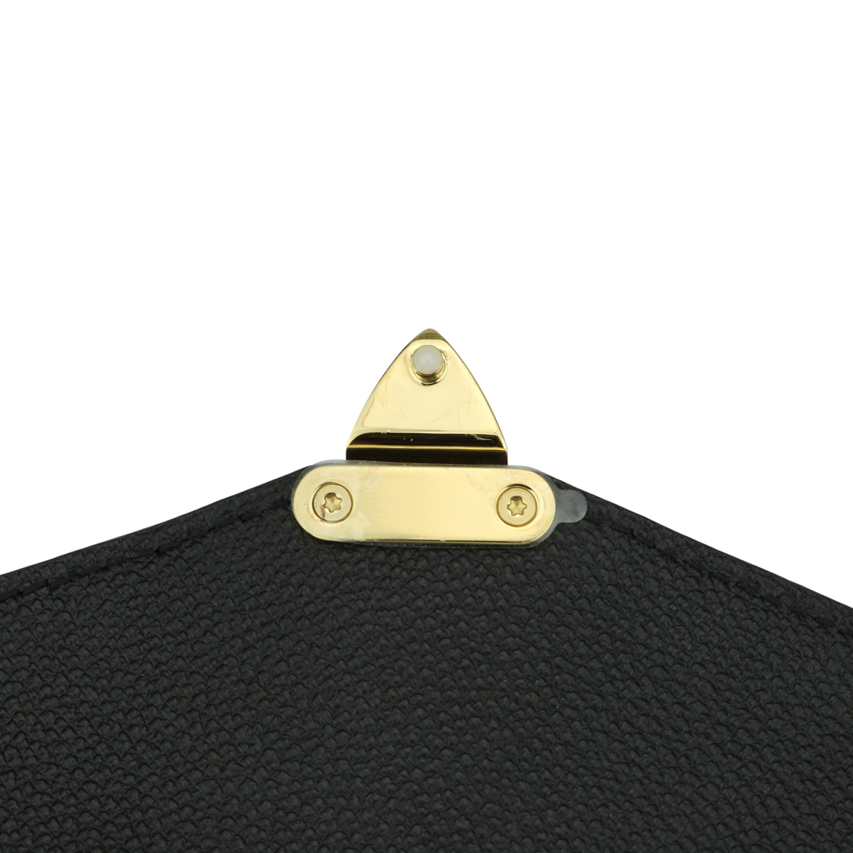 Louis Vuitton Black Monogram Empreinte Félicie Pochette Gold