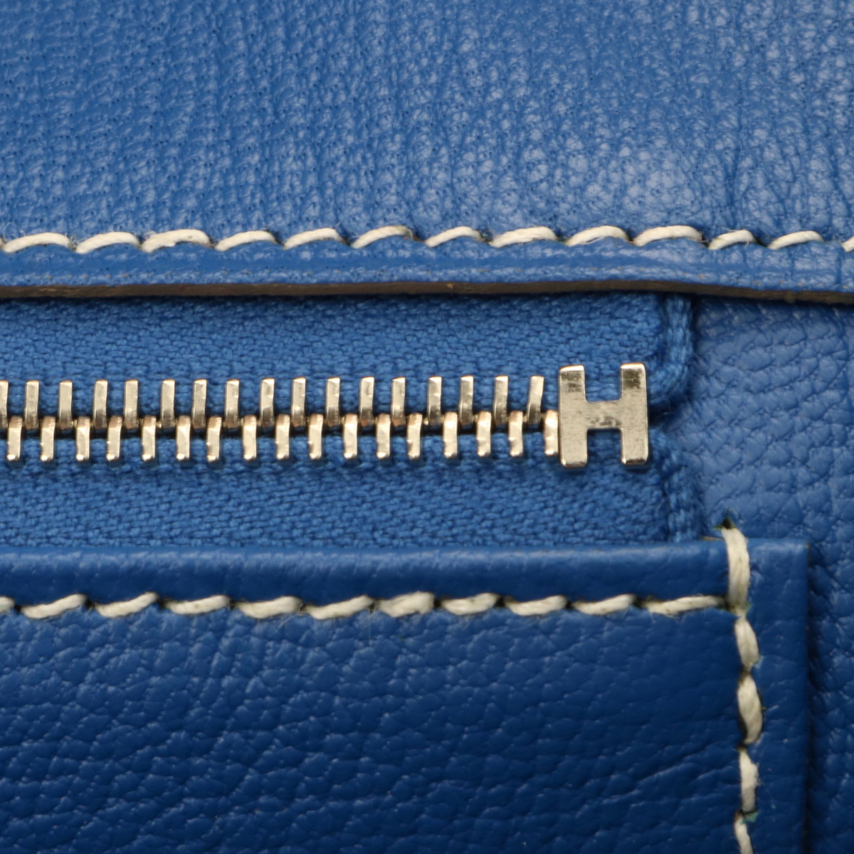 Ambre, Blue Celeste and Bleu Indigo Swift Leather Limited Edition Contour  Birkin 35 Palladium Hardware, 2019, Life is Beautiful: Paris, 2021