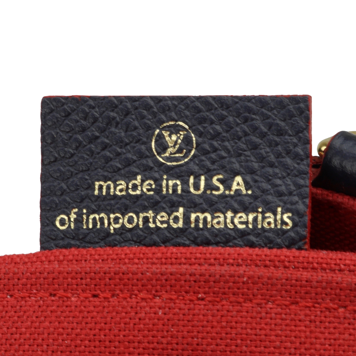 Louis Vuitton Mélie Monogram Empreinte Leather Marine Rouge with Gold  Hardware 2017 - BoutiQi Bags