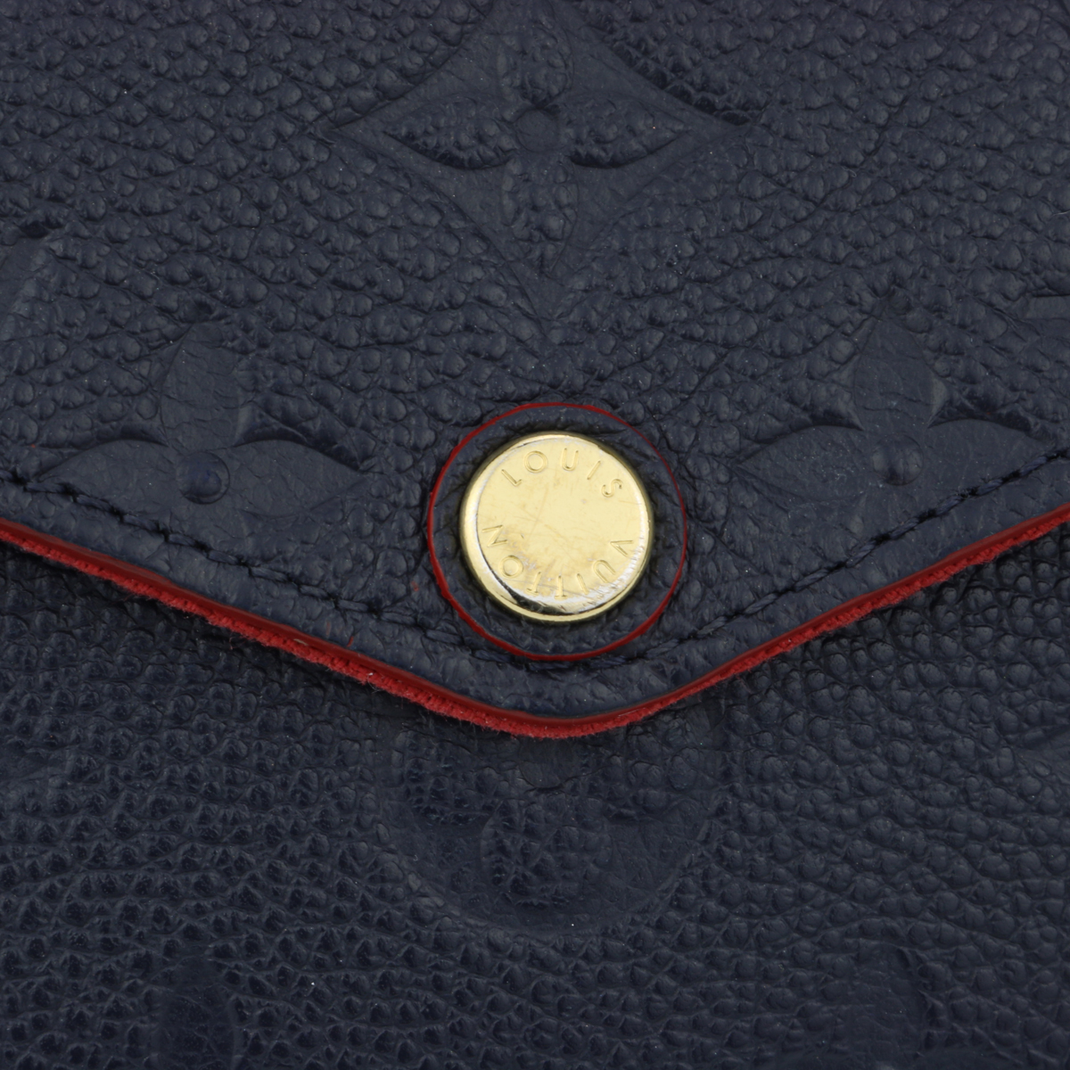 Louis Vuitton Mélie Monogram Empreinte Leather Marine Rouge with Gold  Hardware 2017 - BoutiQi Bags