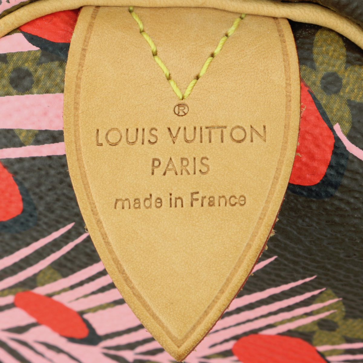Louis Vuitton  Brown and Pink Limited Edition Jungle Dots